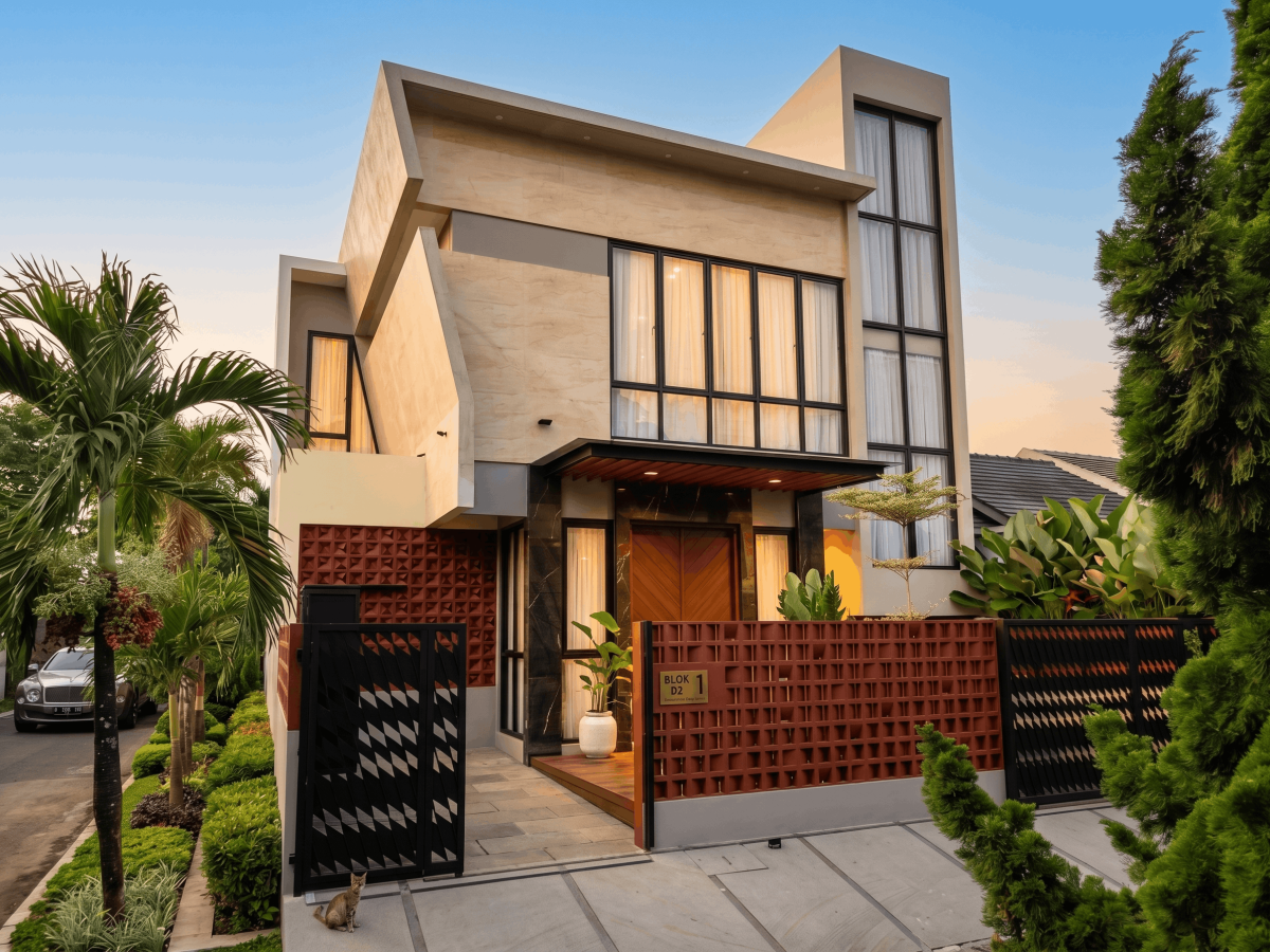 kontraktor rumah modern futuristic bekasi kontraktor rumah modern futuristic bekasi