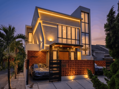 kontraktor rumah modern tropis bekasi kontraktor rumah modern tropis bekasi