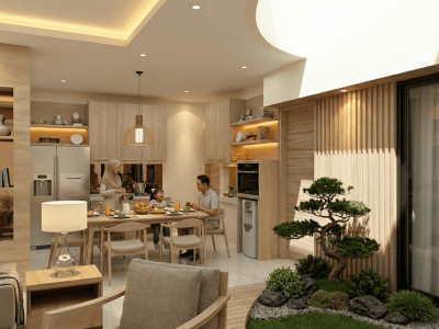 interior dapur japandi 4